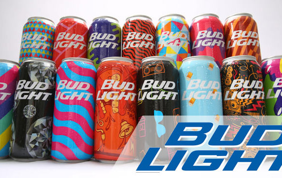 Bud Light versorgt Sommerfestivals mit ausgefallenen Bierdosen